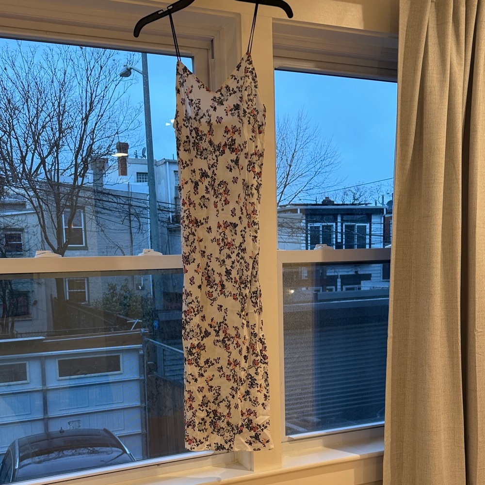 Floral Print Sleeveless Dress
